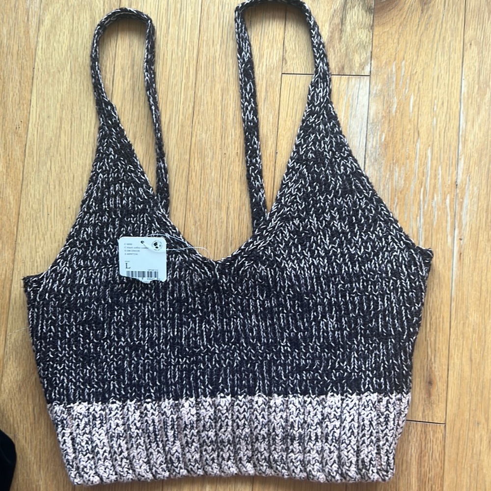 Free people woven tank top